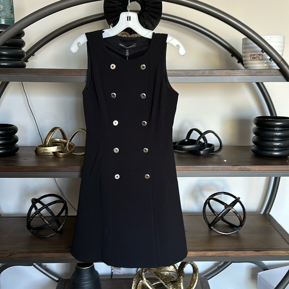 Black White House black market dress new with tag never used size 0